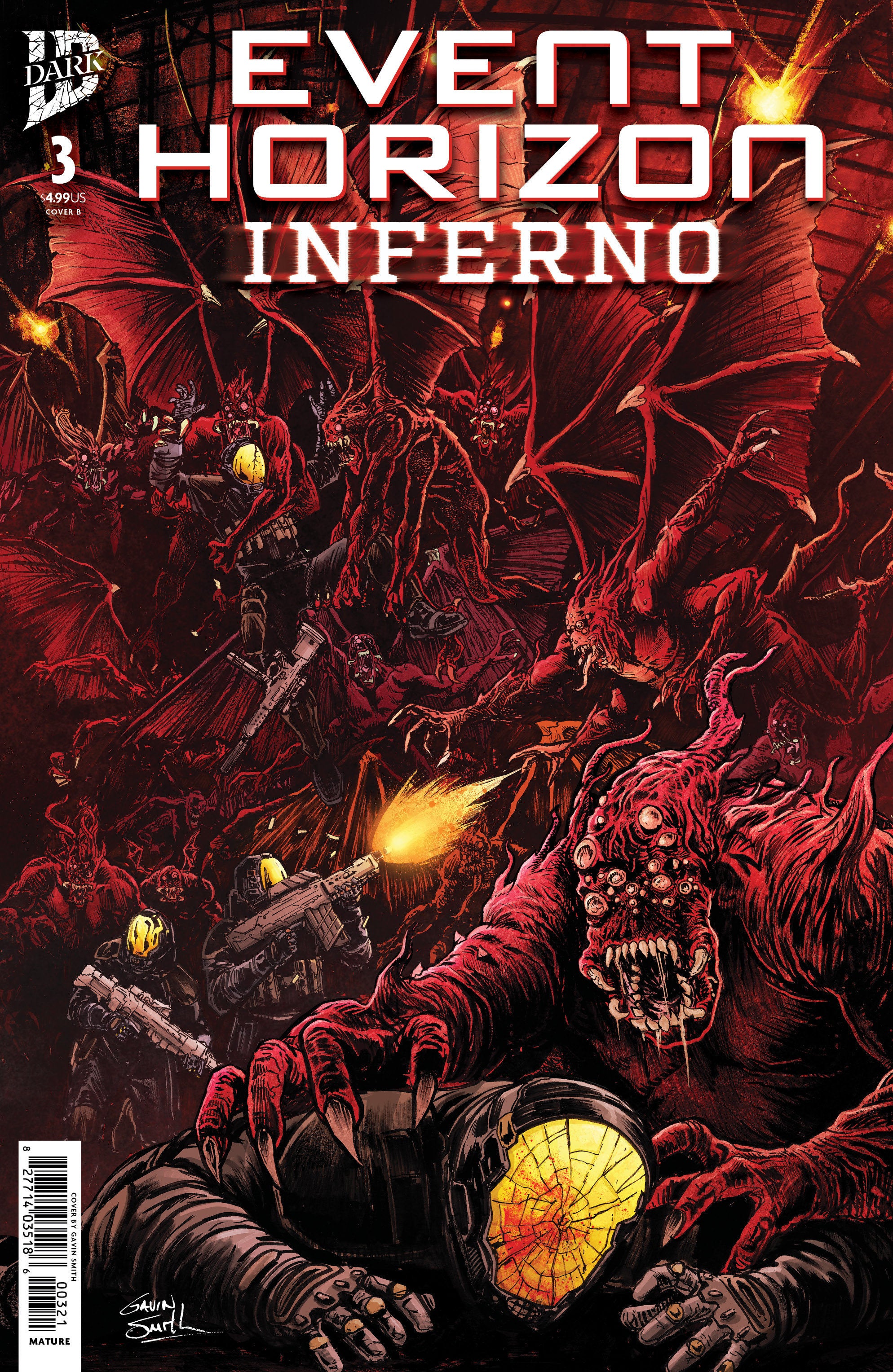 Event Horizon: Inferno #3 Variant B (Smith) | L.A. Mood Comics and Games
