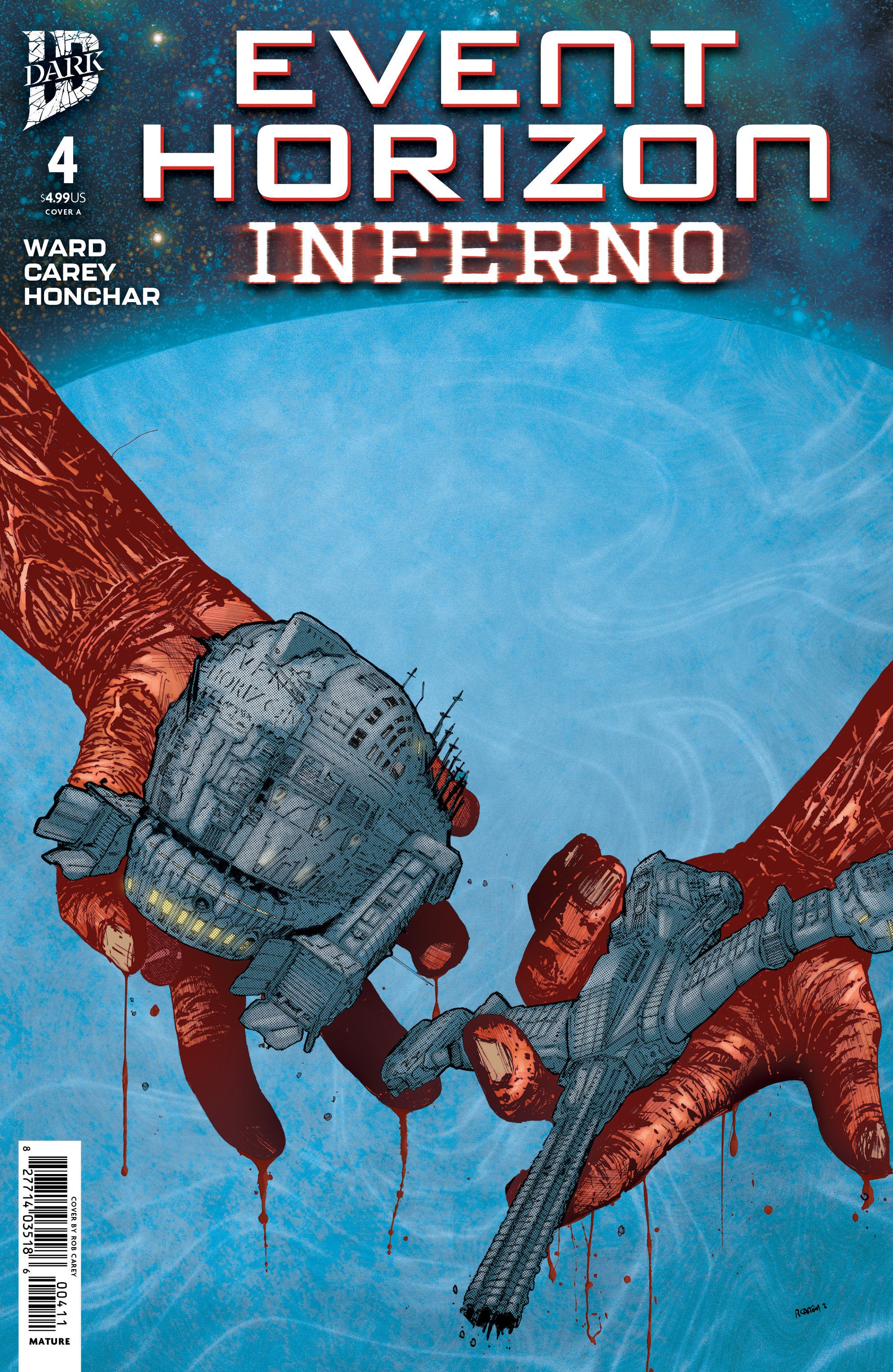 Event Horizon: Inferno #4 Cover A (Carey) | L.A. Mood Comics and Games