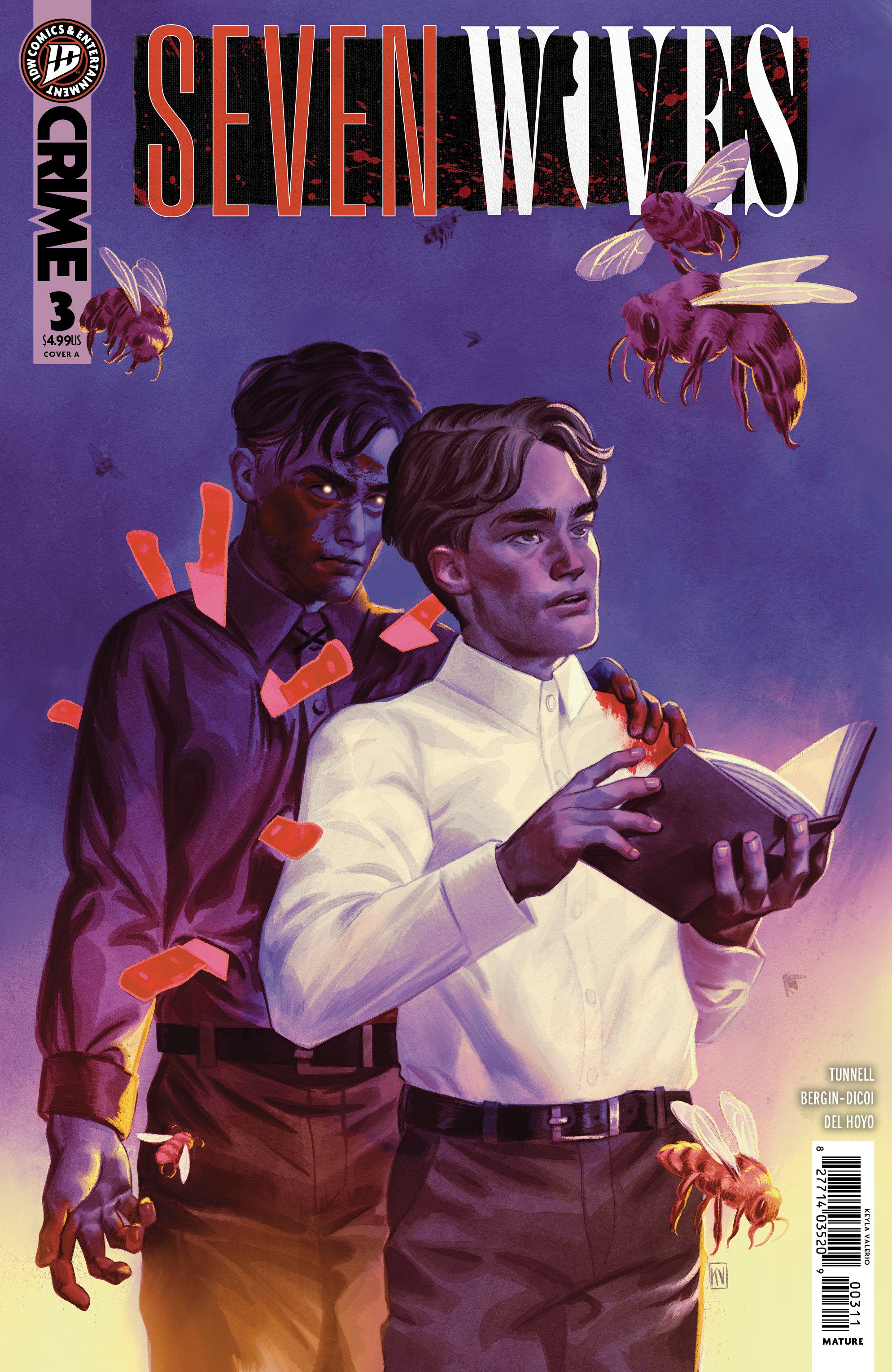 Seven Wives #3 Cover A (Valerio) | L.A. Mood Comics and Games