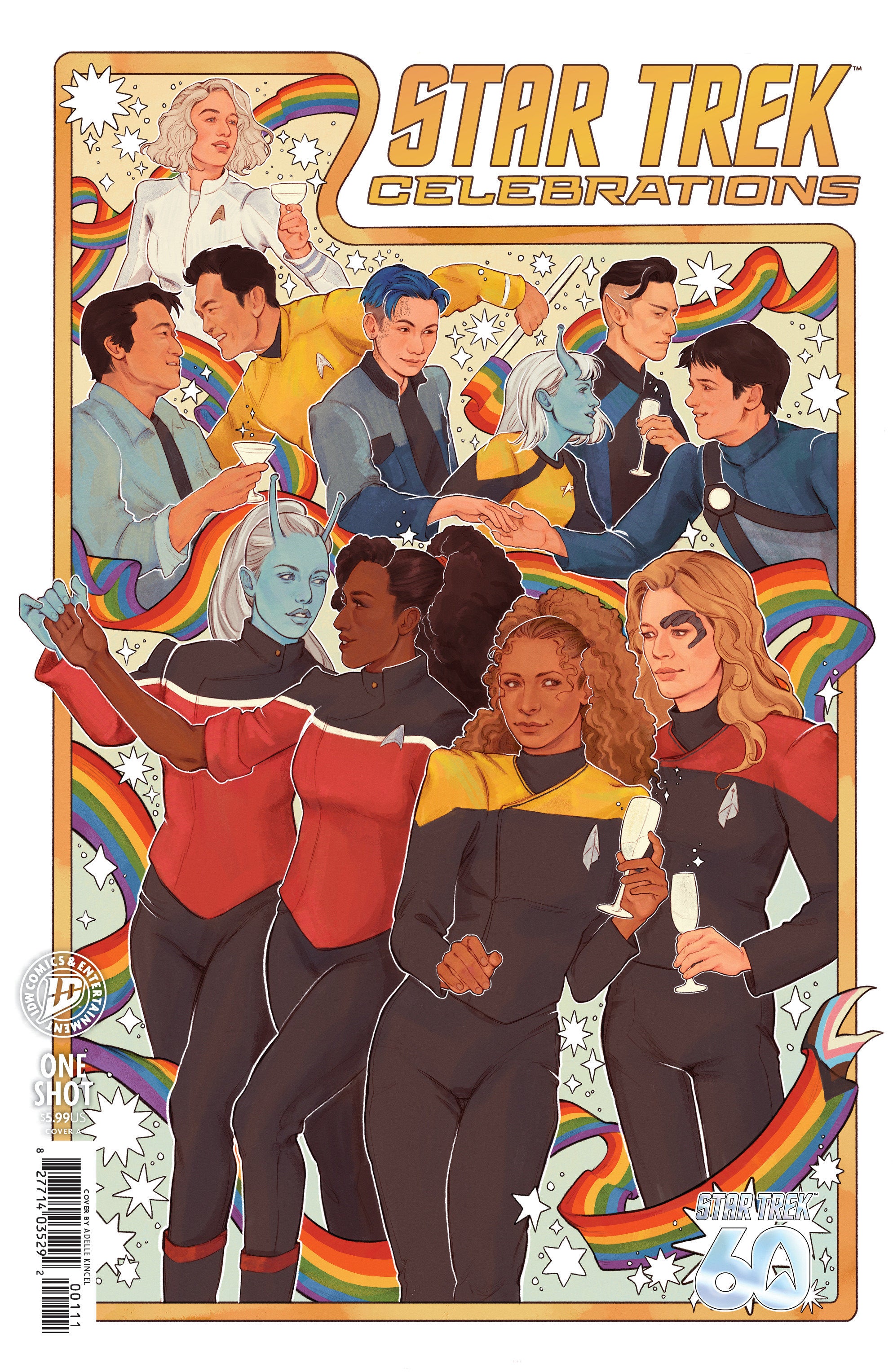 Star Trek: Celebrations 2026 Cover A (Kincel) | L.A. Mood Comics and Games