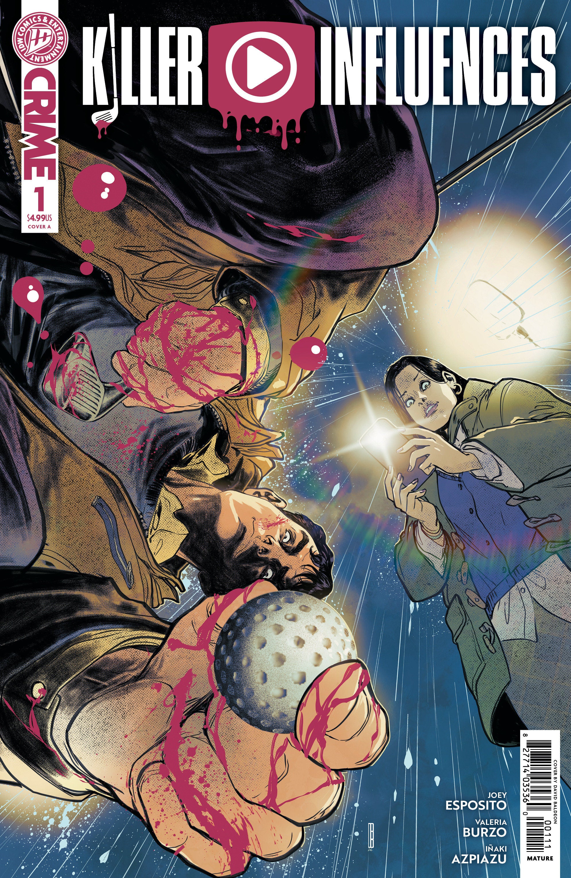 Killer Influences #1 Cover A (Baldeon) | L.A. Mood Comics and Games