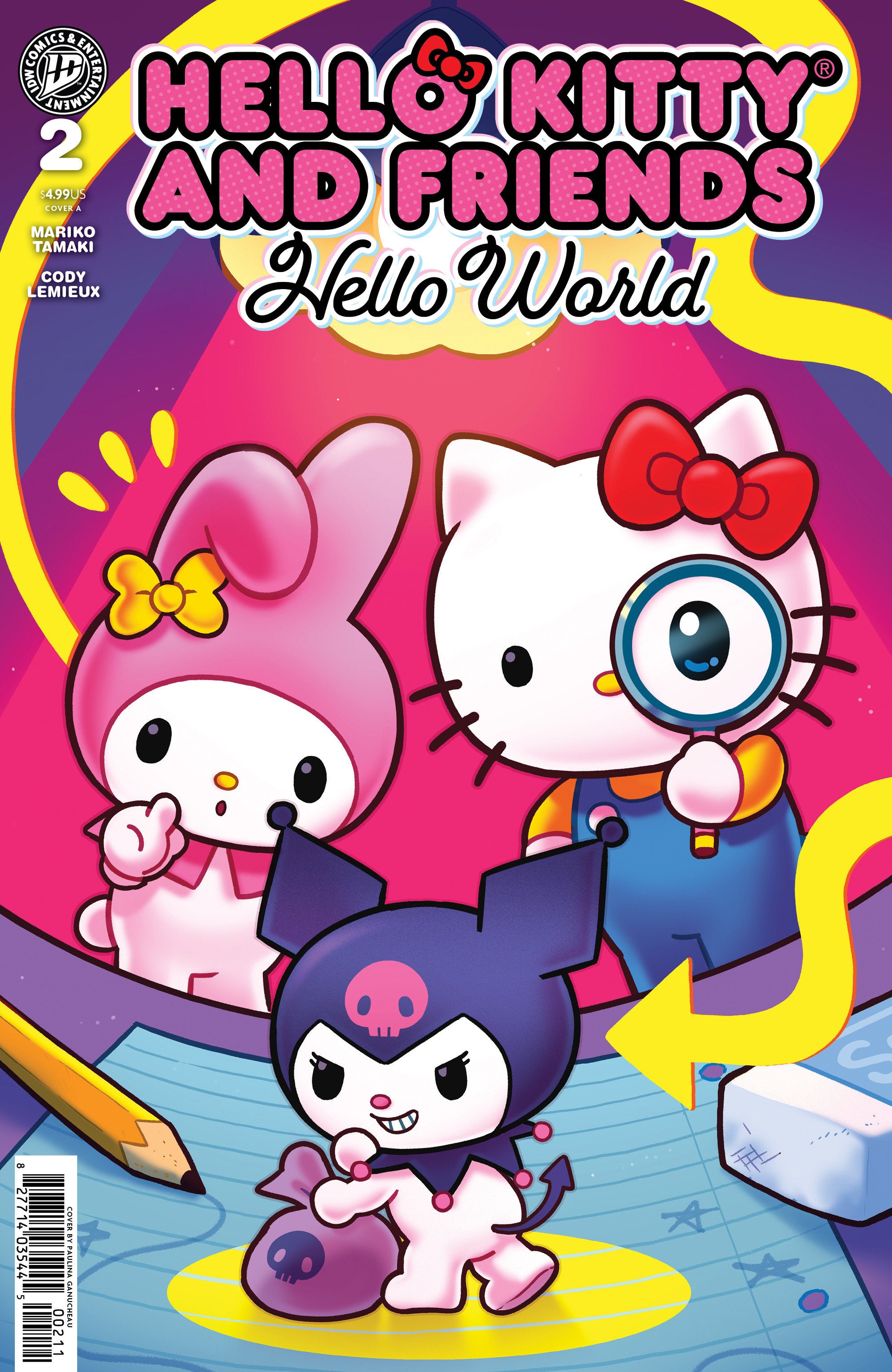 Hello Kitty And Friends: Hello World! #2 Cover A (Ganucheau) | L.A. Mood Comics and Games