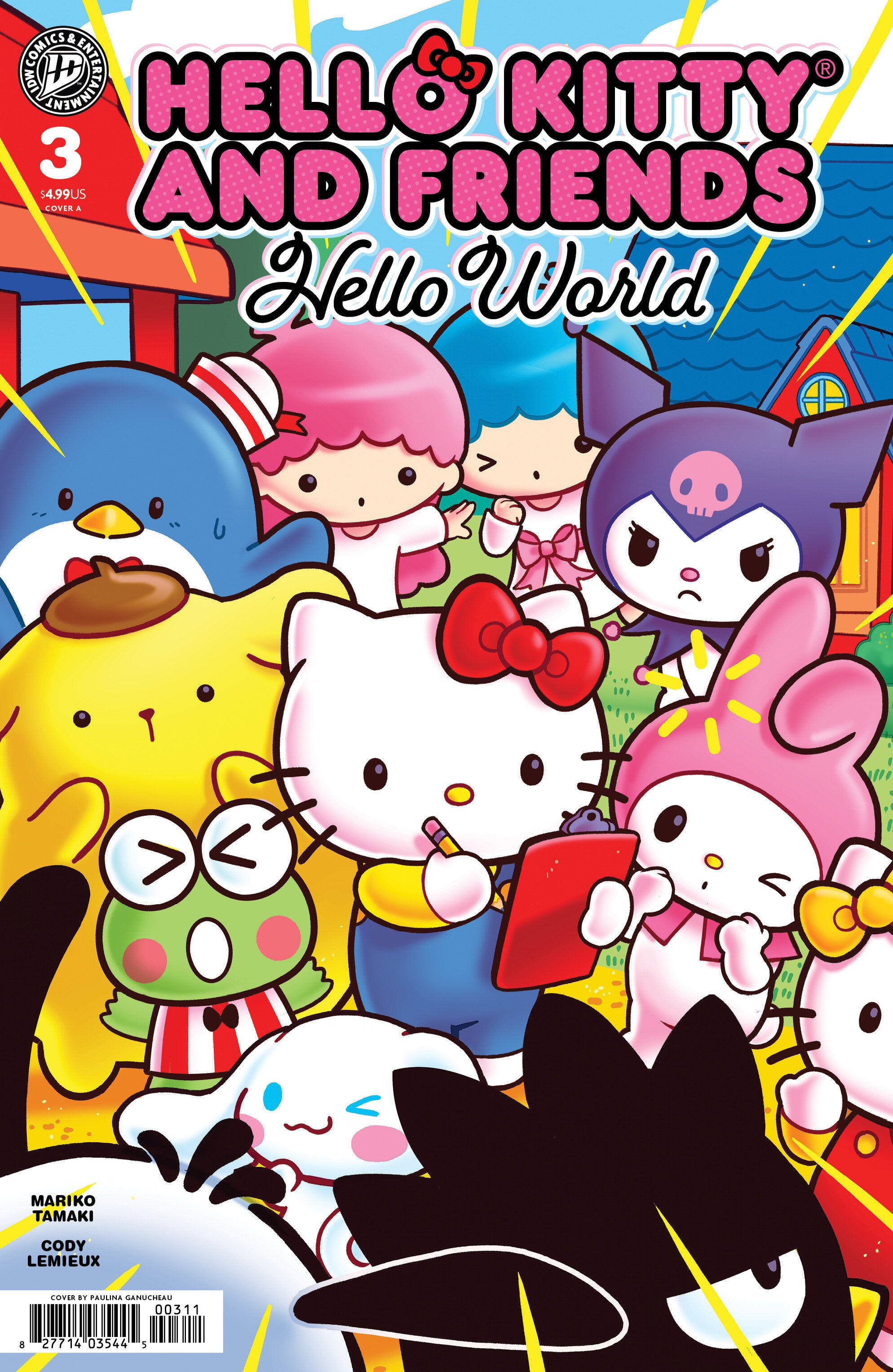 Hello Kitty And Friends: Hello World! #3 Cover A (Ganucheau) | L.A. Mood Comics and Games
