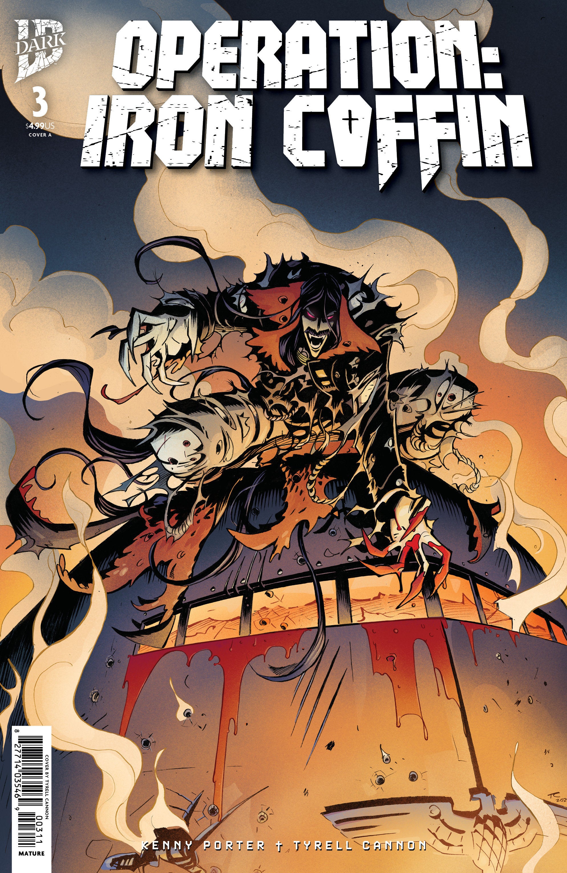 Operation: Iron Coffin #3 Cover A (Cannon) | L.A. Mood Comics and Games