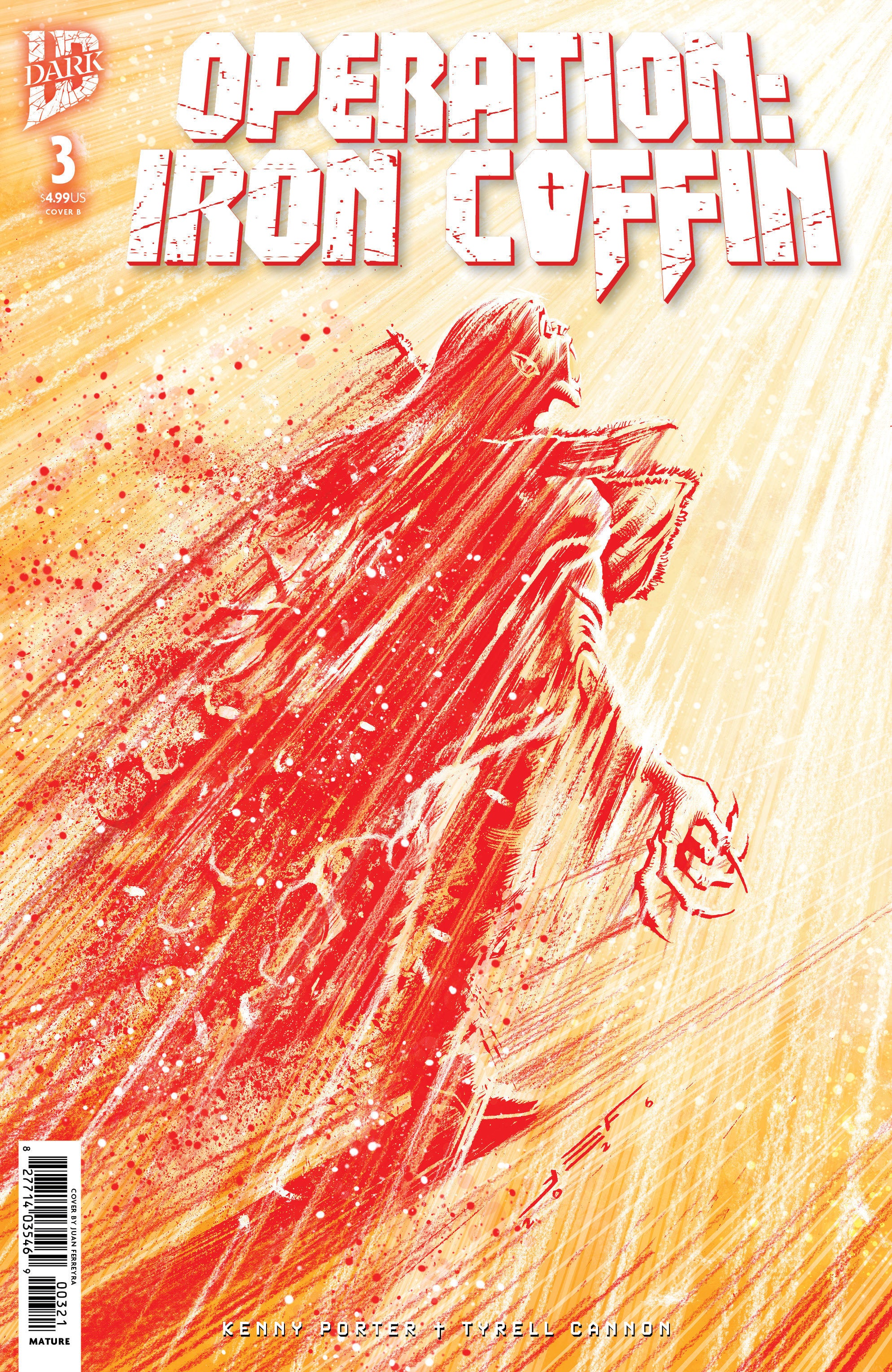 Operation: Iron Coffin #3 Variant B (Ferreyra) | L.A. Mood Comics and Games