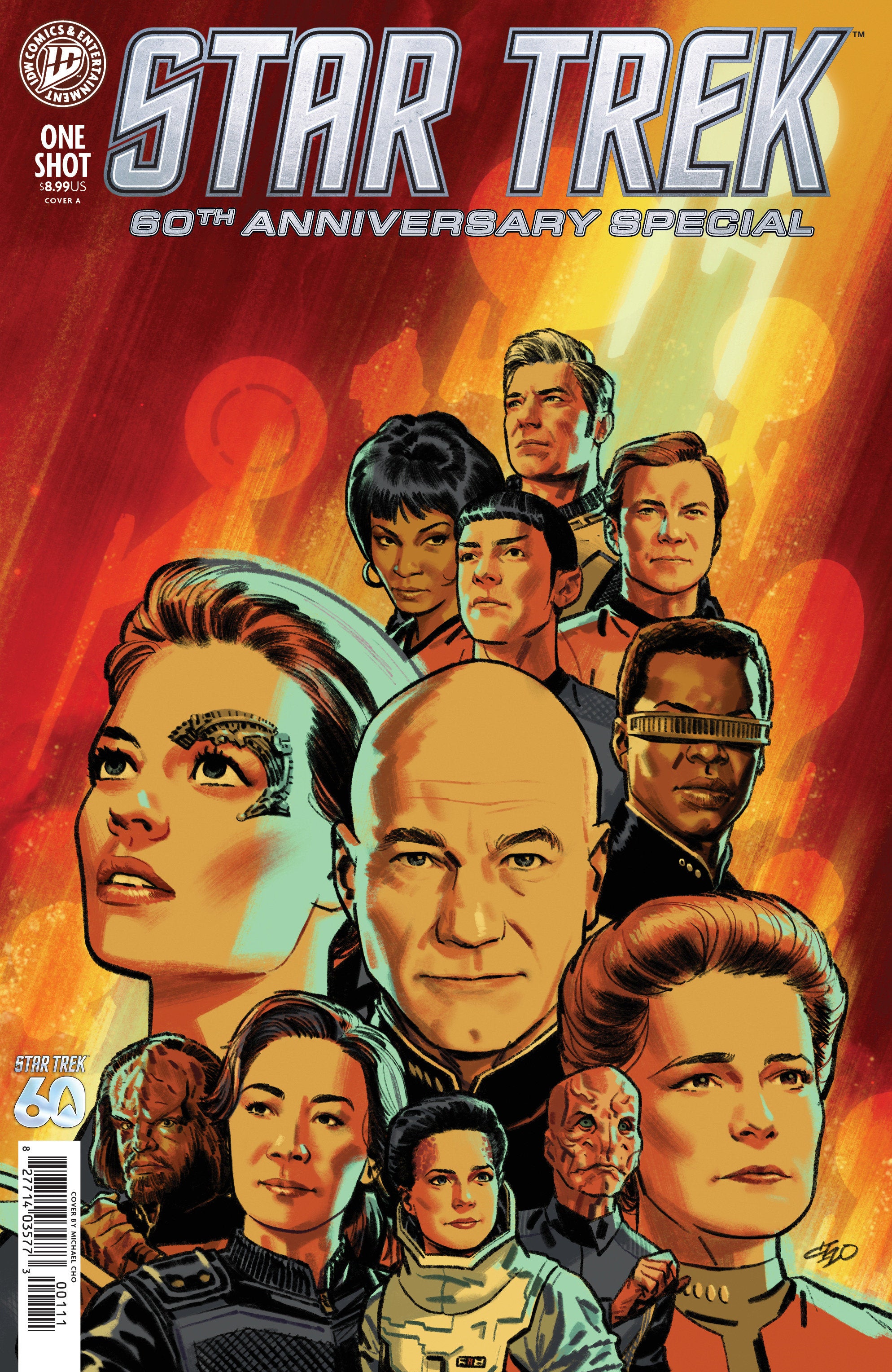 Star Trek: 60th Anniversary Special Cover A (Cho) | L.A. Mood Comics and Games
