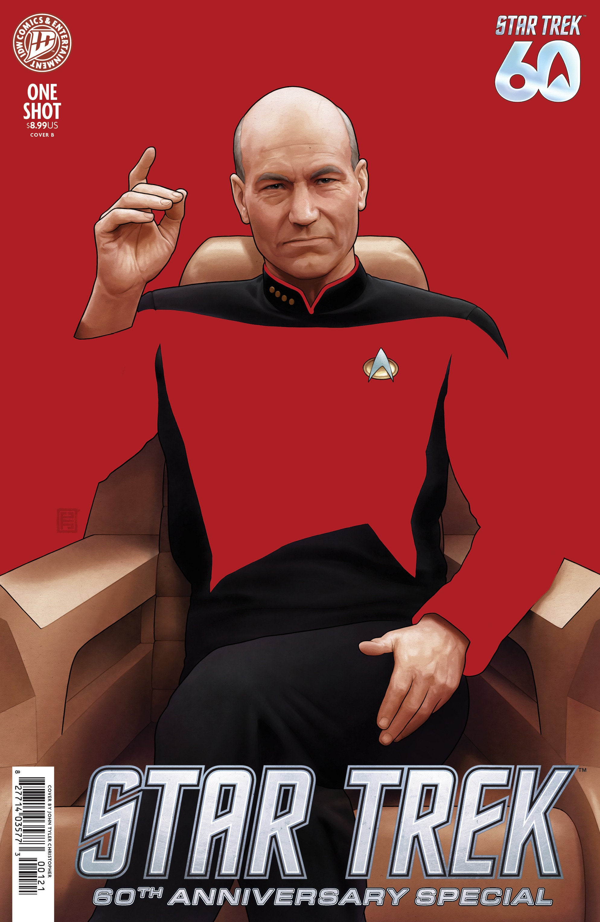 Star Trek: 60th Anniversary Special Variant B (Christopher) | L.A. Mood Comics and Games