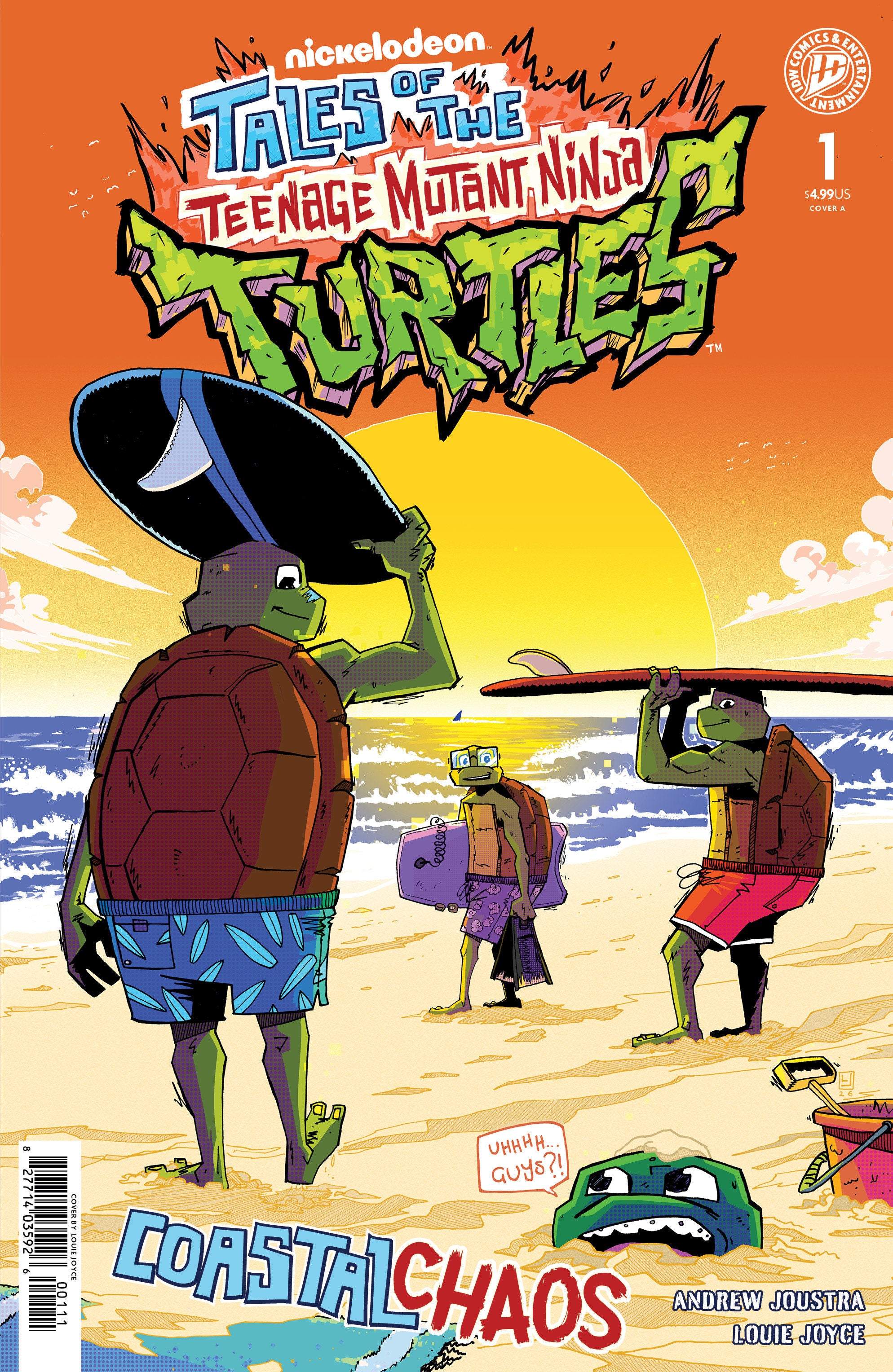 Tales Of The Teenage Mutant Ninja Turtles: Coastal Chaos #1 Cover A (Joyce) | L.A. Mood Comics and Games