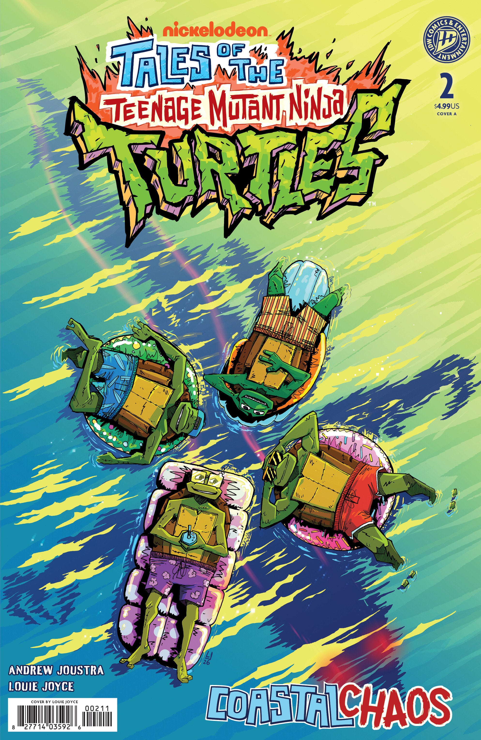 Tales Of The Teenage Mutant Ninja Turtles: Coastal Chaos #2 Cover A (Joyce) | L.A. Mood Comics and Games