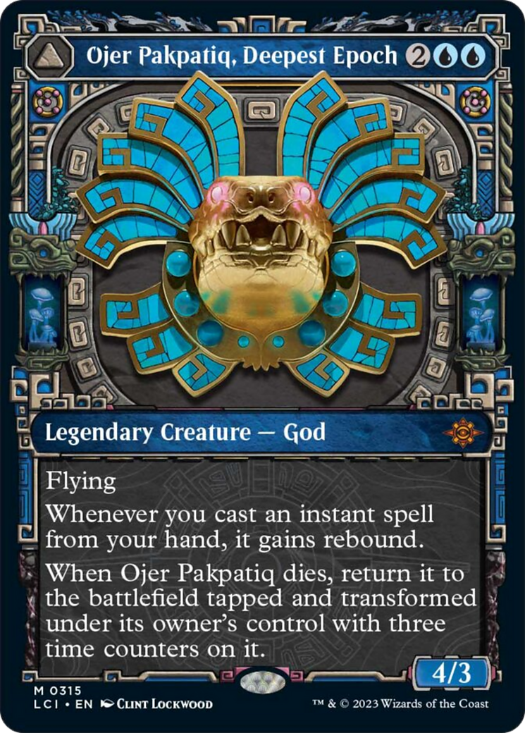 Ojer Pakpatiq, Deepest Epoch // Temple of Cyclical Time (Showcase) [The Lost Caverns of Ixalan] | L.A. Mood Comics and Games