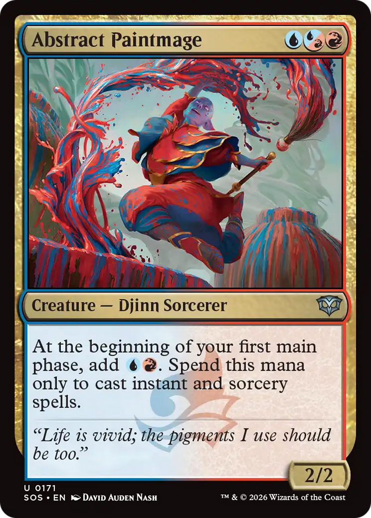Abstract Paintmage [Secrets of Strixhaven] | L.A. Mood Comics and Games