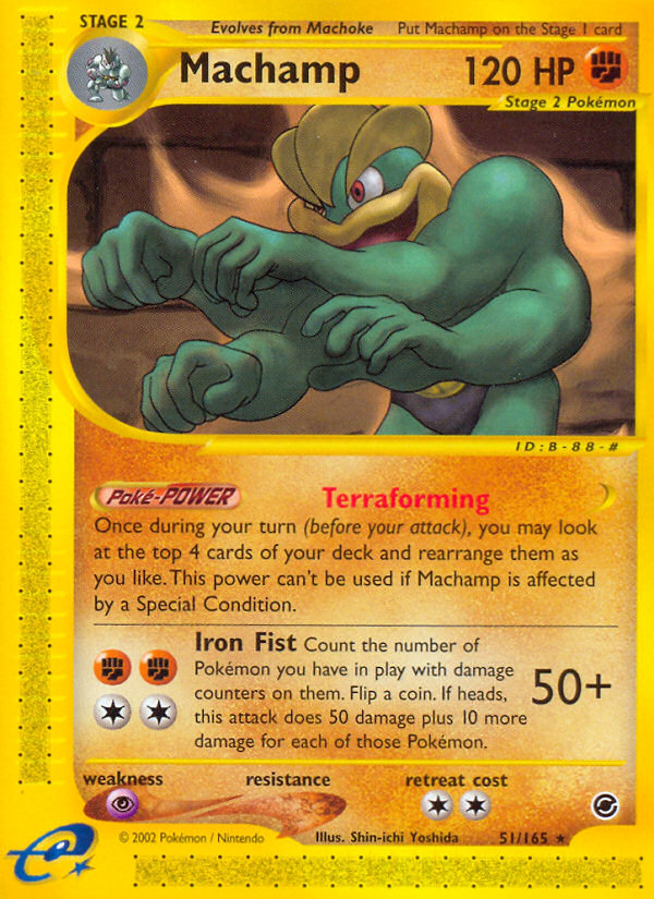 Machamp (51/165) [Expedition: Base Set] | L.A. Mood Comics and Games