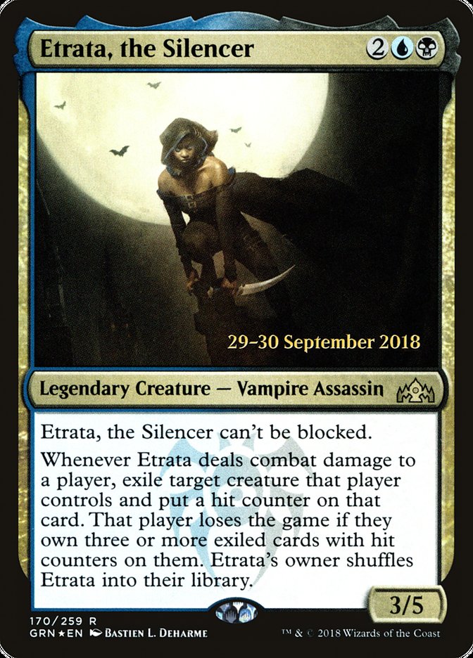 Etrata, the Silencer [Guilds of Ravnica Prerelease Promos] | L.A. Mood Comics and Games