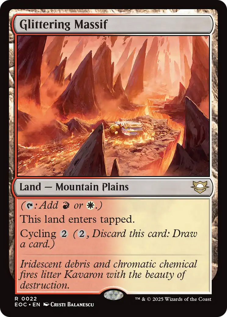 Glittering Massif [Edge of Eternities Commander] | L.A. Mood Comics and Games