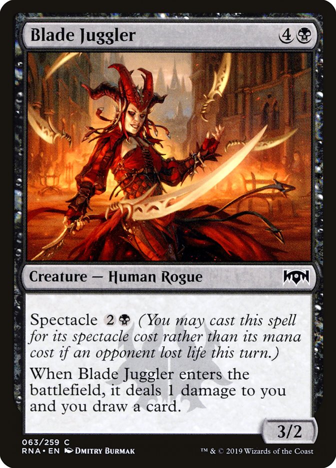 Blade Juggler [Ravnica Allegiance] | L.A. Mood Comics and Games
