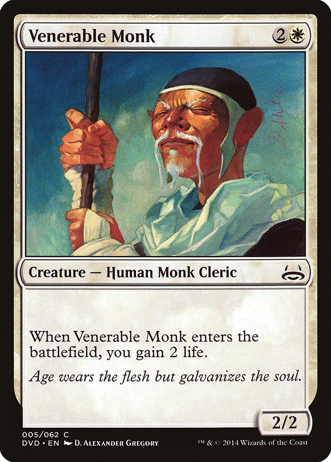 Venerable Monk (Divine vs. Demonic) [Duel Decks Anthology] | L.A. Mood Comics and Games