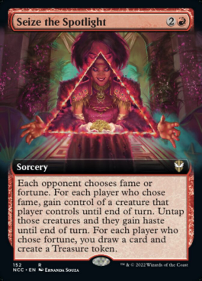 Seize the Spotlight (Extended Art) [Streets of New Capenna Commander] | L.A. Mood Comics and Games