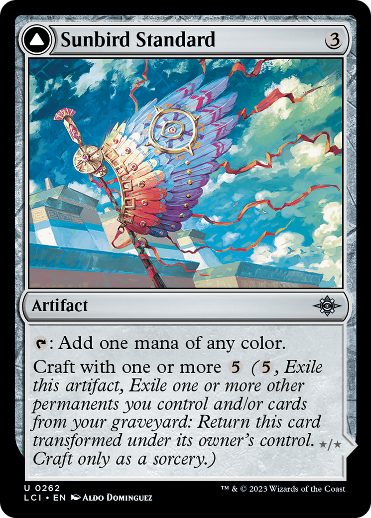 Sunbird Standard // Sunbird Effigy [The Lost Caverns of Ixalan] | L.A. Mood Comics and Games