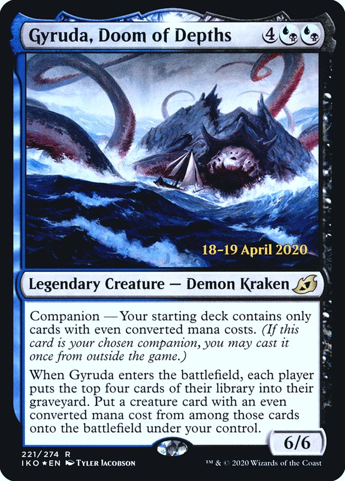 Gyruda, Doom of Depths [Ikoria: Lair of Behemoths Prerelease Promos] | L.A. Mood Comics and Games