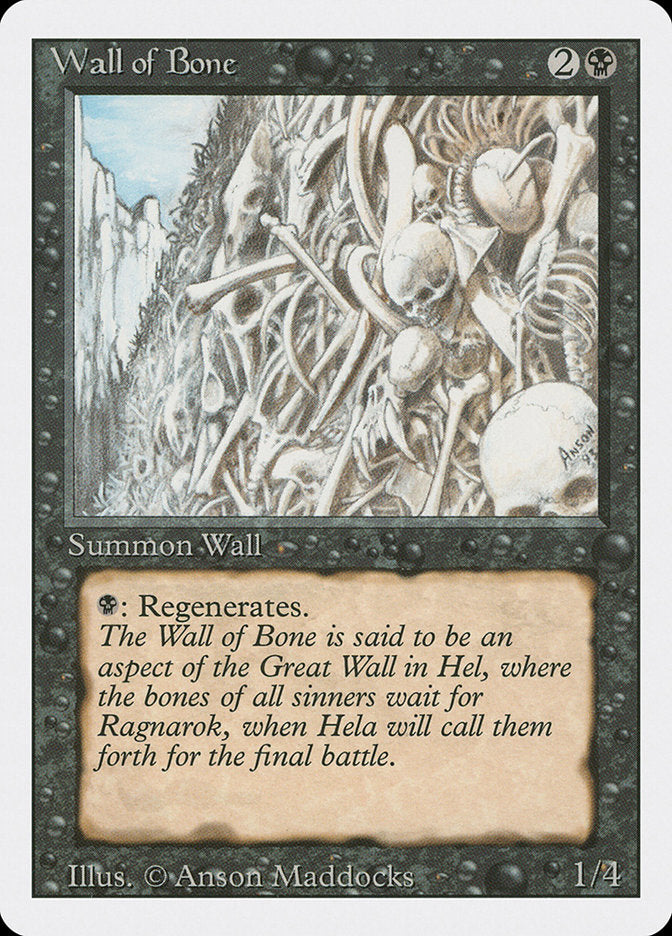 Wall of Bone [Revised Edition] | L.A. Mood Comics and Games