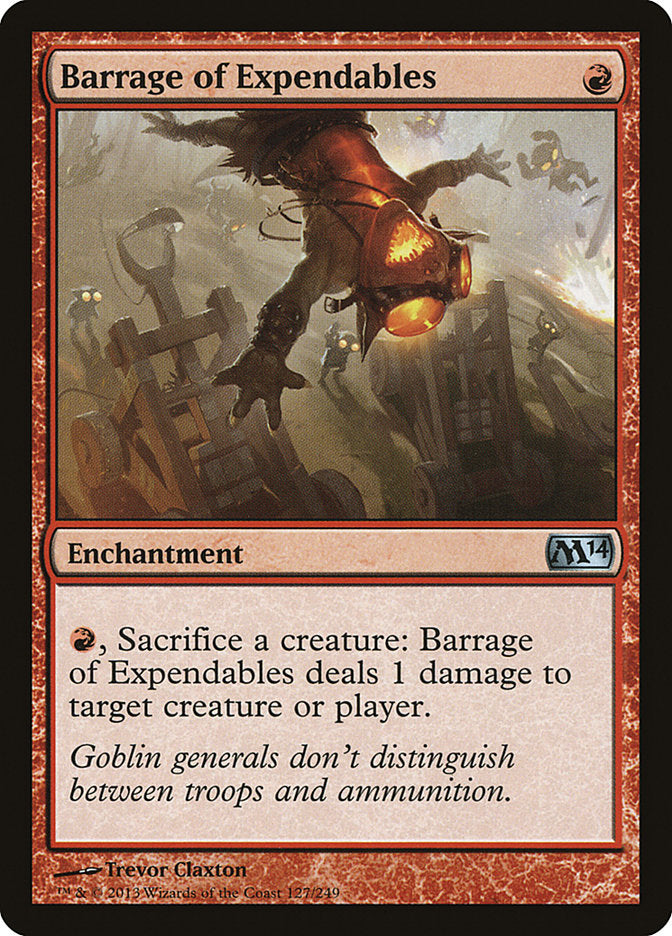 Barrage of Expendables [Magic 2014] | L.A. Mood Comics and Games