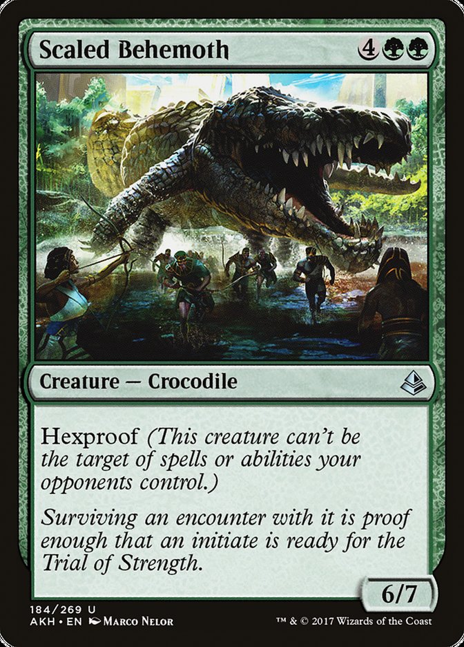 Scaled Behemoth [Amonkhet] | L.A. Mood Comics and Games