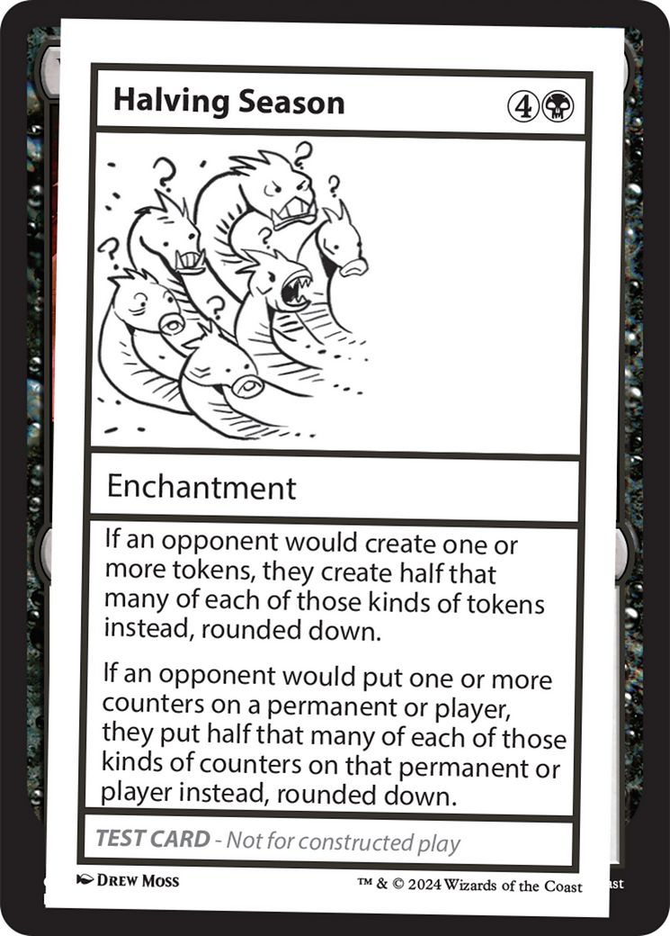 Halving Season [Mystery Booster 2 Playtest Cards] | L.A. Mood Comics and Games