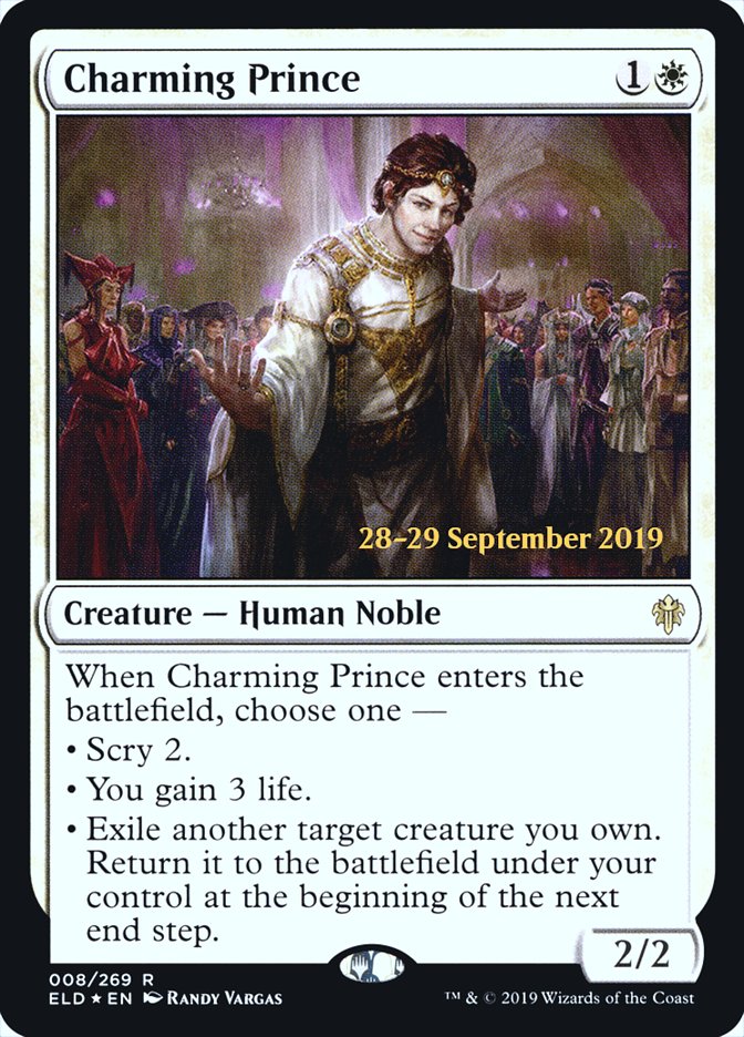 Charming Prince [Throne of Eldraine Prerelease Promos] | L.A. Mood Comics and Games