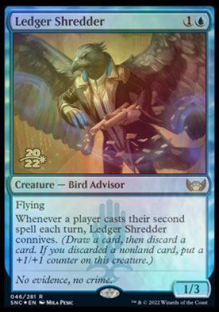 Ledger Shredder [Streets of New Capenna Prerelease Promos] | L.A. Mood Comics and Games