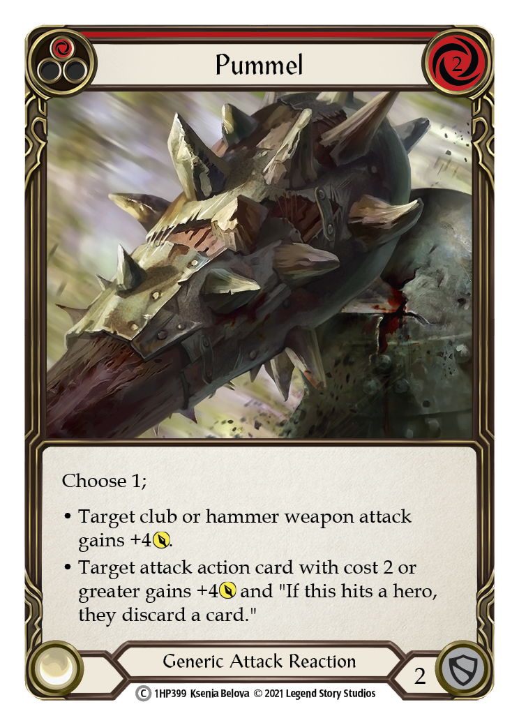 Pummel (Red) [1HP399] (History Pack 1) | L.A. Mood Comics and Games