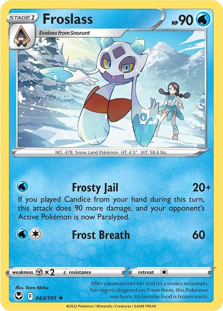Froslass (043/195) [Sword & Shield: Silver Tempest] | L.A. Mood Comics and Games