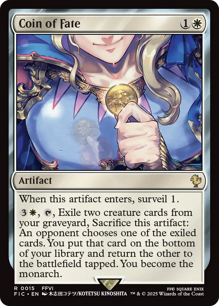 Coin of Fate [FINAL FANTASY Commander] | L.A. Mood Comics and Games