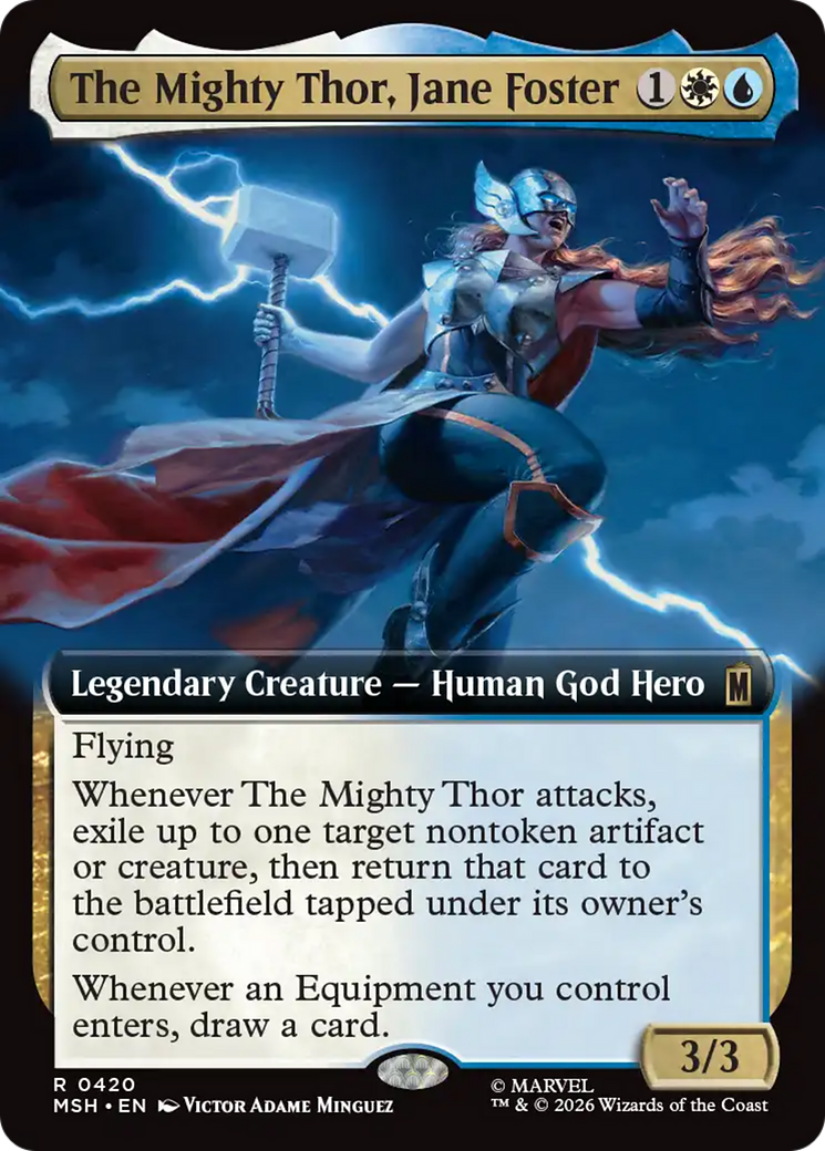 The Mighty Thor, Jane Foster (Extended Art) [Marvel Super Heroes] | L.A. Mood Comics and Games