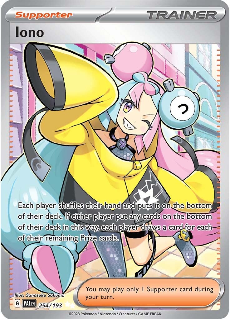 Iono (254/193) [Scarlet & Violet: Paldea Evolved] | L.A. Mood Comics and Games