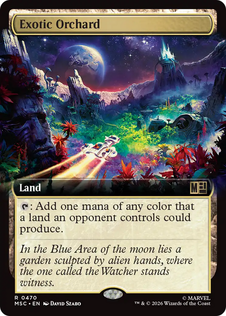Exotic Orchard (Extended Art) [Marvel Super Heroes Commander] | L.A. Mood Comics and Games