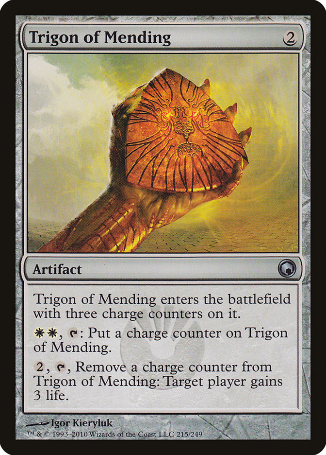 Trigon of Mending [Scars of Mirrodin] | L.A. Mood Comics and Games
