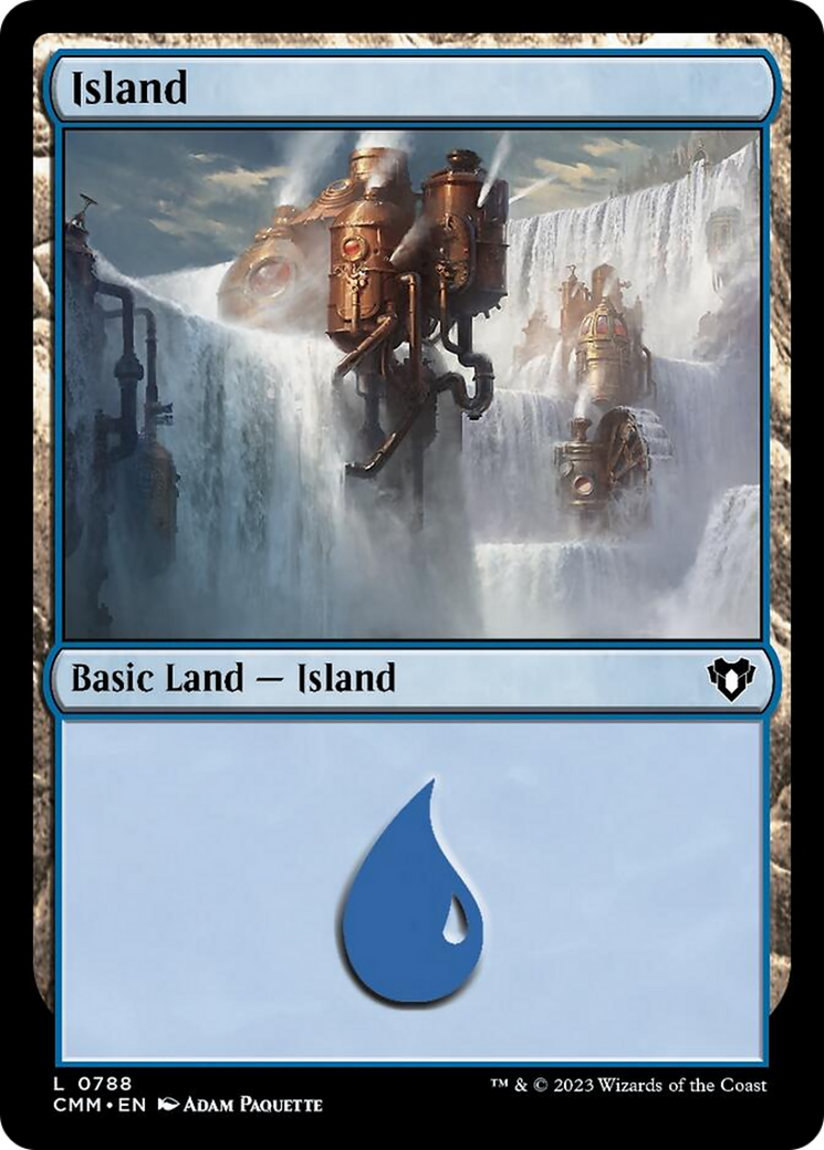 Island (788) [Commander Masters] | L.A. Mood Comics and Games