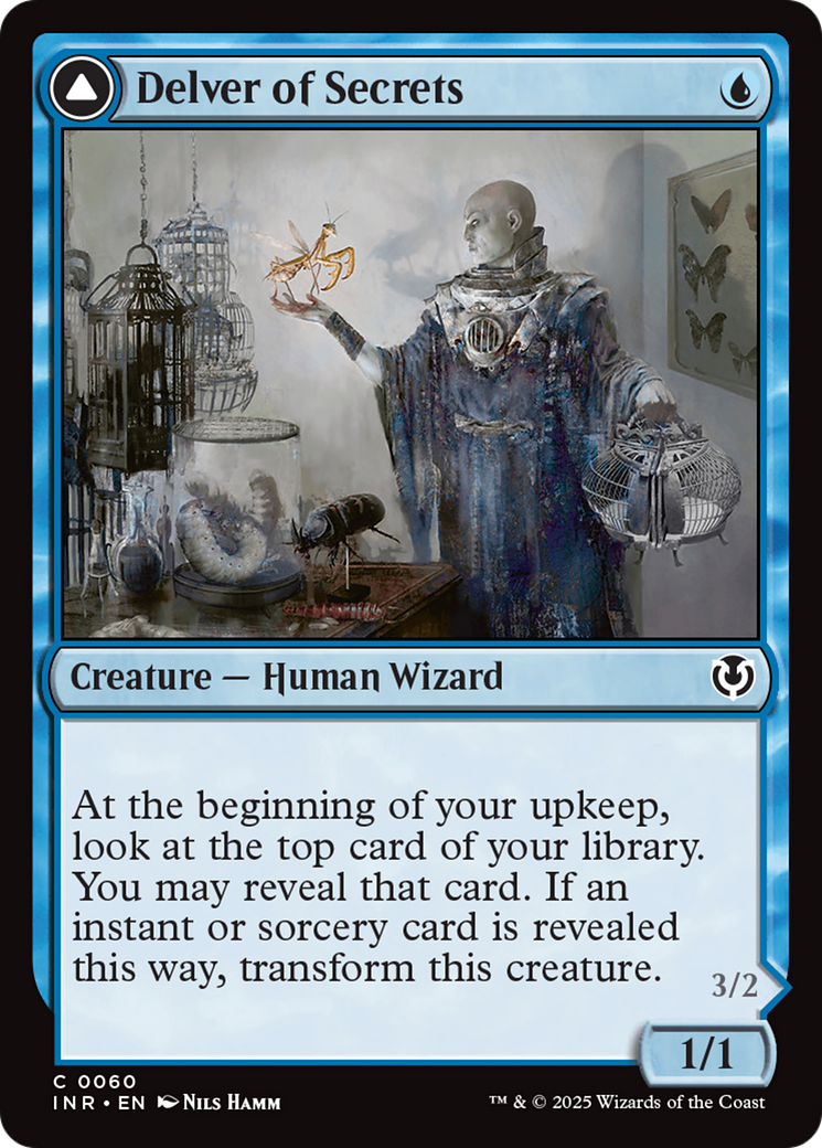 Delver of Secrets // Insectile Aberration [Innistrad Remastered] | L.A. Mood Comics and Games