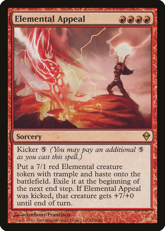 Elemental Appeal [Zendikar] | L.A. Mood Comics and Games