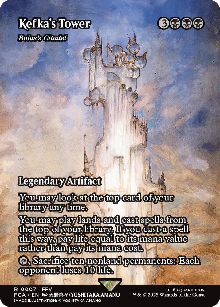 Kefka's Tower - Bolas's Citadel (Showcase) [FINAL FANTASY : Through the Ages] | L.A. Mood Comics and Games