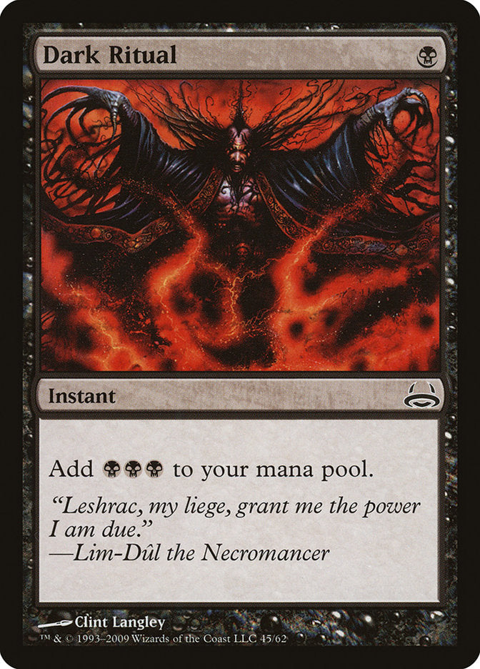 Dark Ritual [Duel Decks: Divine vs. Demonic] | L.A. Mood Comics and Games