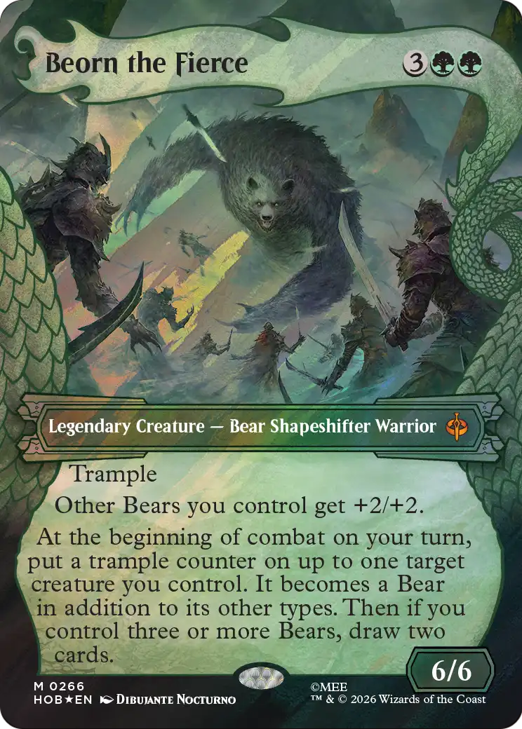 Beorn the Fierce (Showcase) (Surge Foil) [The Hobbit] | L.A. Mood Comics and Games