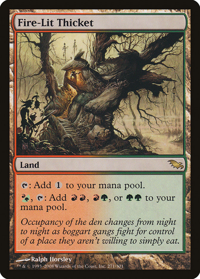 Fire-Lit Thicket [Shadowmoor] | L.A. Mood Comics and Games