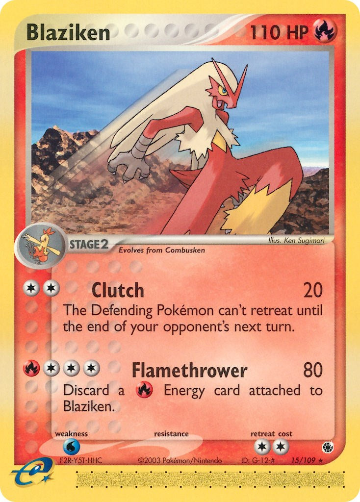Blaziken (15/109) [EX: Ruby & Sapphire] | L.A. Mood Comics and Games