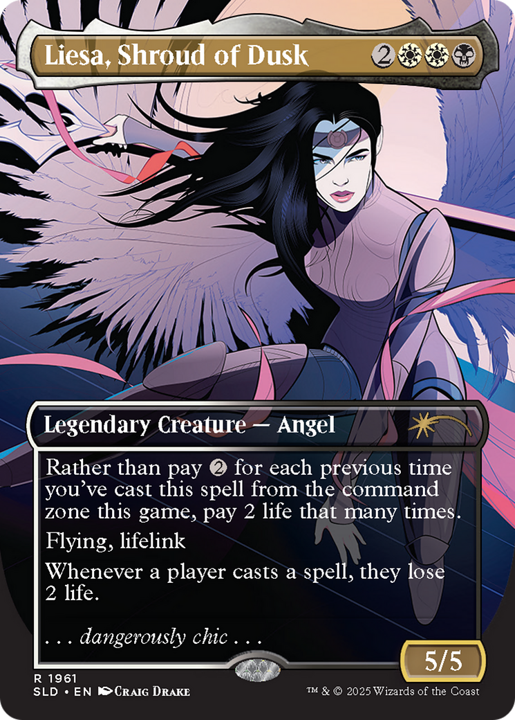 Liesa, Shroud of Dusk (Rainbow Foil) [Secret Lair Drop Series] | L.A. Mood Comics and Games