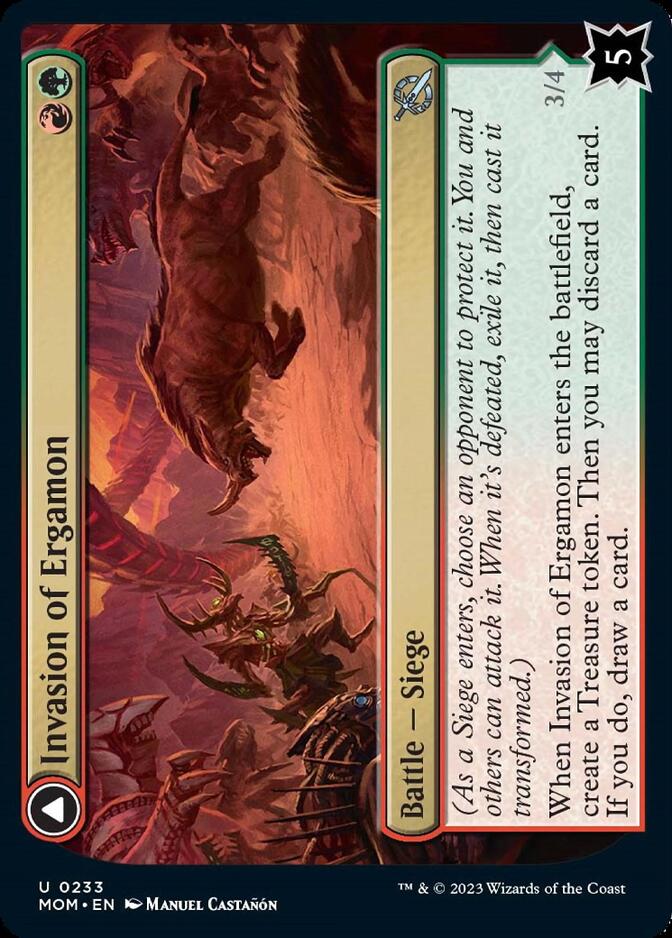 Invasion of Ergamon // Truga Cliffcharger [March of the Machine] | L.A. Mood Comics and Games