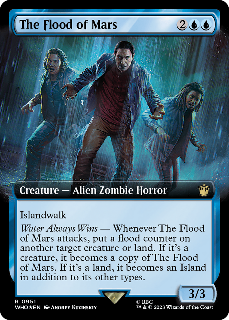 The Flood of Mars (Extended Art) (Surge Foil) [Doctor Who] | L.A. Mood Comics and Games