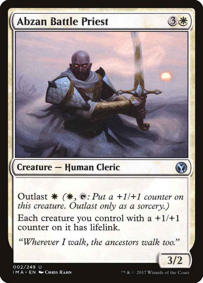 Abzan Battle Priest [Iconic Masters] | L.A. Mood Comics and Games