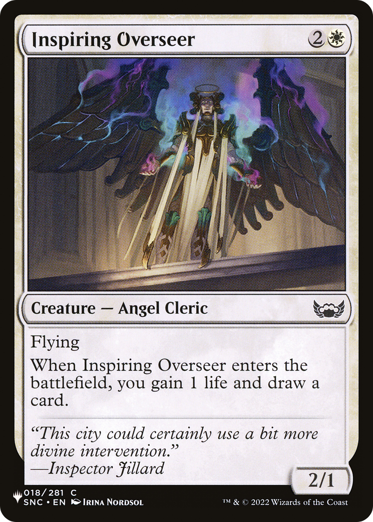 Inspiring Overseer [The List] | L.A. Mood Comics and Games