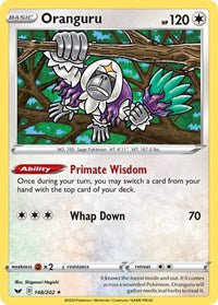 Oranguru (148/202) (Theme Deck Exclusive) [Sword & Shield: Base Set] | L.A. Mood Comics and Games